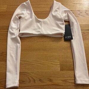 Five Dancewear Reversible Long Sleeve Bra - Pina Colada